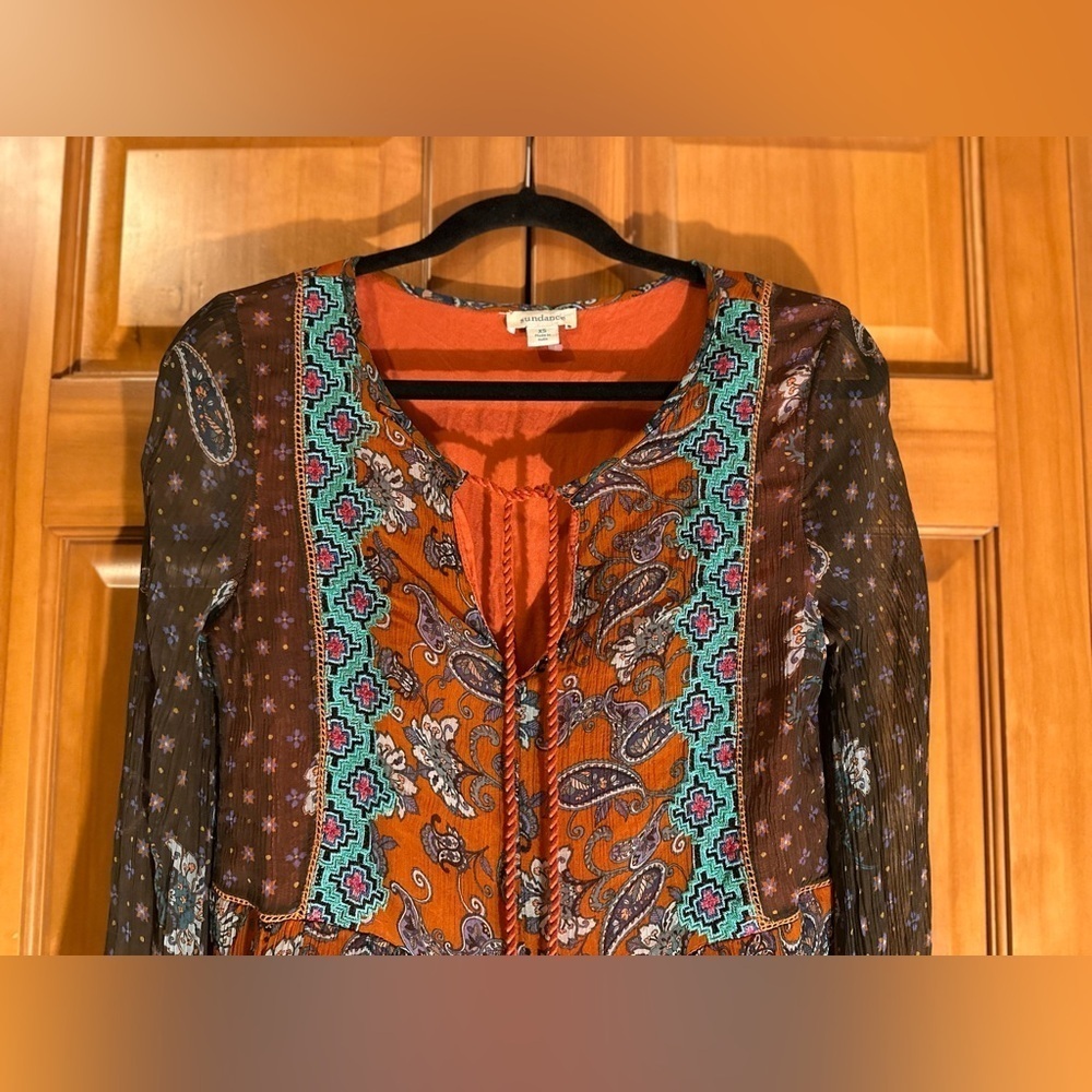 Sundance Artist Devine Boho Dress - Size XS - Picture 3 of 13